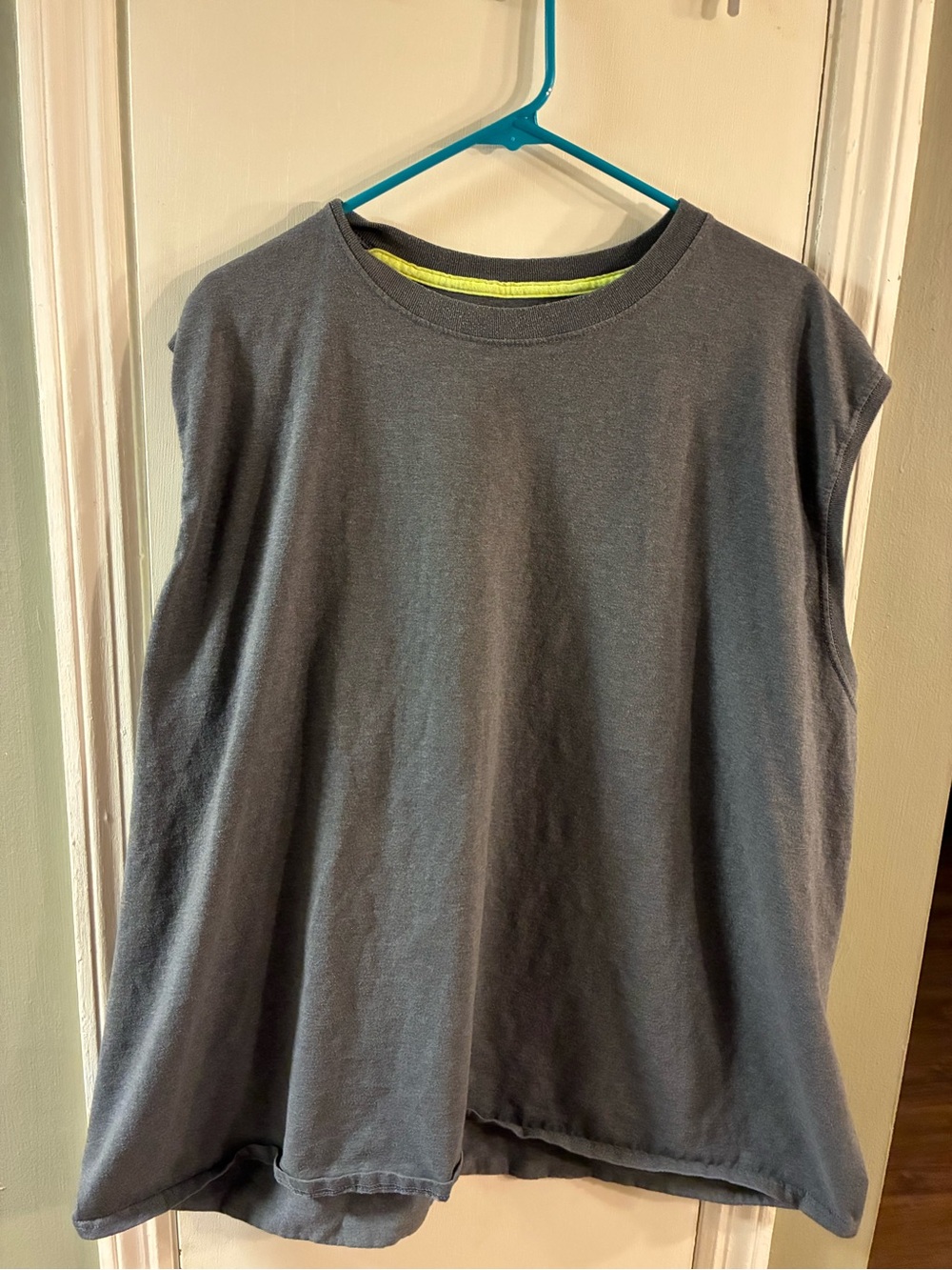 Fruit of the Loom Men's 3XL Gray Sleeveless Tank Top Shirt